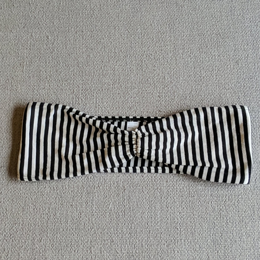American Apparel Striped Bandeau